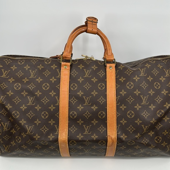 Authenticated Louis Vuitton Monogram Keepall 55 - Picture 4 of 16